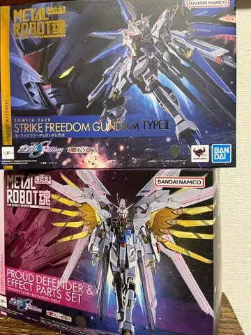 메탈 로봇혼 스트라이크 프리덤 이식 프라우드 디펜더 세트