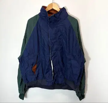 90s USA제 나일론 자켓 빅 사이즈 네이비 빈티지