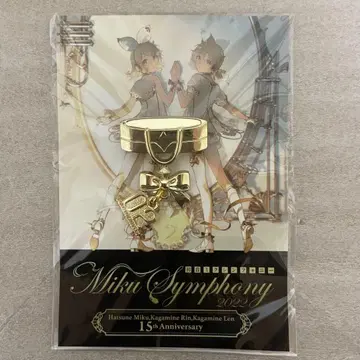 카가미네 린 렌 리본 브로치 하츠네 미쿠 심포니 2022