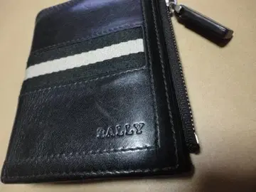 BALLY 발리 이단 접이식 지갑 블랙 & 동전 지갑 포함