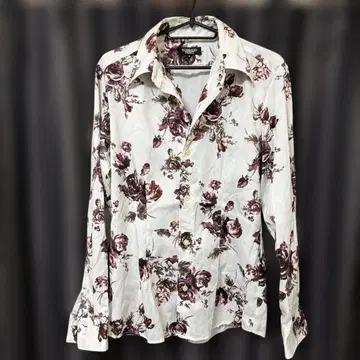 토네이도 마트 주름 가공 보타니컬 스트레치 드레스 셔츠