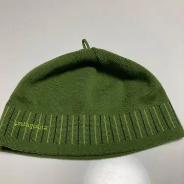 patagonia 그린 니트 모자