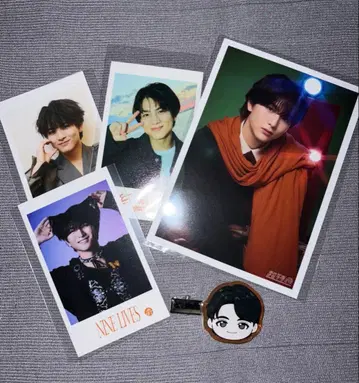 초특급 하루 브로마이드 미니 사진 헤어 클립 4종 세트