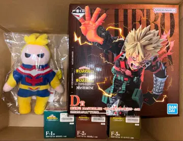 나의 히어로 아카데미아 D상 바쿠고 피규어 외 총 5점 묶음 판매