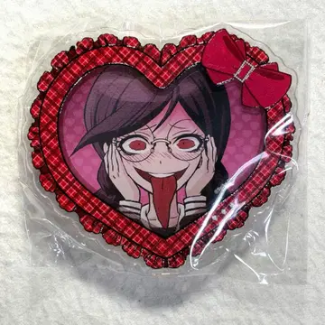 단간론파 에비텐 하트형 아크릴 배지 후카와 토우코 제노사이더 쇼