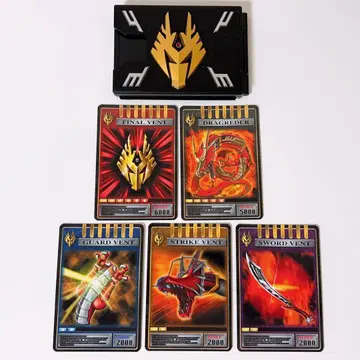 가면라이더 류우키 csm V버클 4대 가면라이더 부속품 카드덱