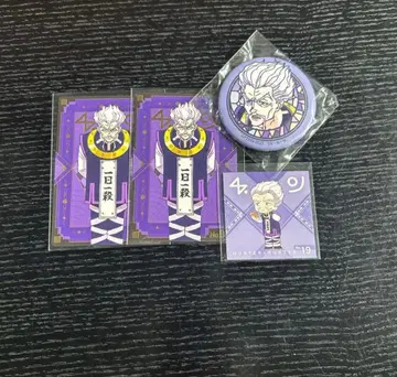 Hunter x Hunter 제노 조르딕 캔뱃지&카드&씰