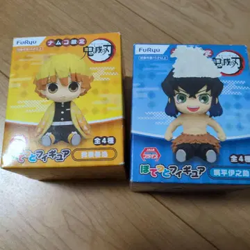 귀멸의 칼날 폿텟토 피규어 젠이츠 이노스케 네즈코