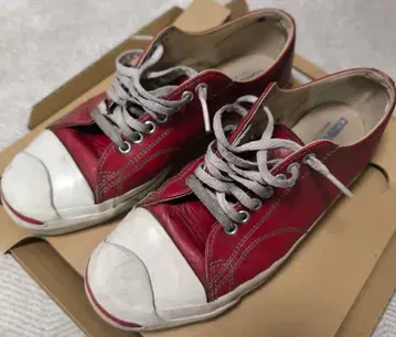 90s usa제 converse Jack Purcell 가죽 레드
