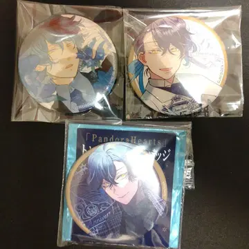 판도라하츠 PandoraHearts 길버트 캔뱃지 3종 세트