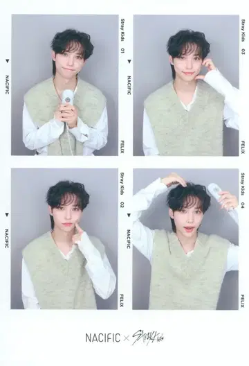 StrayKids FELIX NACIFIC 콜라보 4CUT 프레임