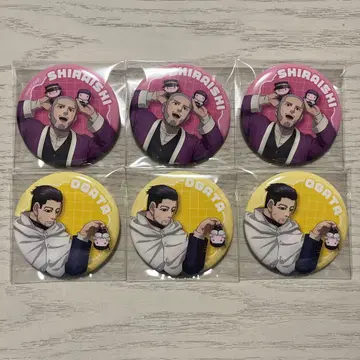 골든 카무이 TOPPA 캔뱃지 오가타 시로이시