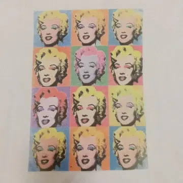 마릴린 몬로 팝 아트 티셔츠 L