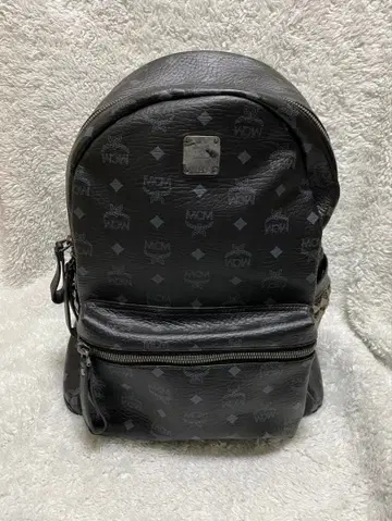 정품 MCM 백팩 블랙 세로 폭 약 42cm