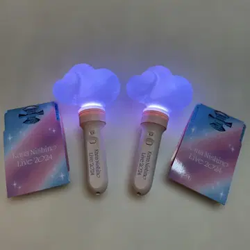 니시노 카나 라이브 2024 응원봉 2개 세트