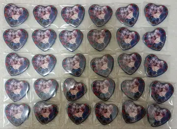 악마고양이 벨리안 로즈 발렌타인 하트 캔뱃지