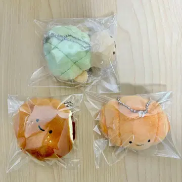닛코리노 빵 봉제 인형 3개 묶음 판매