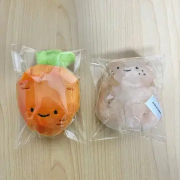 닛코리노 야채 봉제 인형 2개 묶음 판매