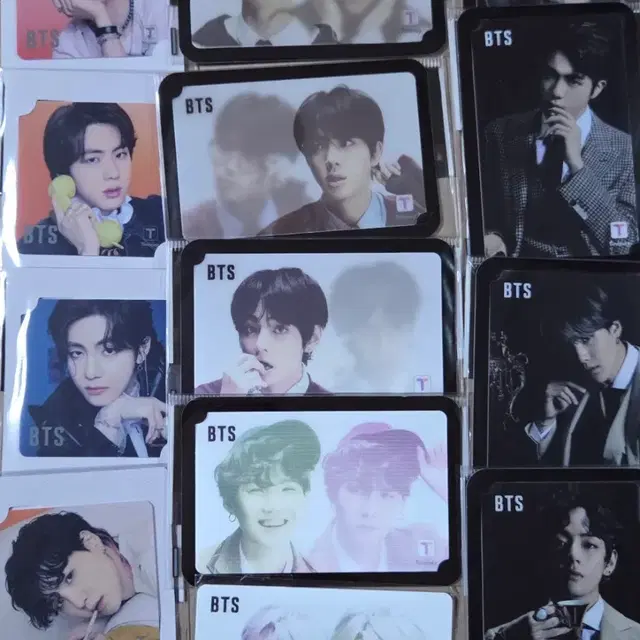 bts 방탄소년단 티머니 교통카드