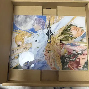DEATHNOTE 온라인 복권 S상 아크릴 벽시계 vs L