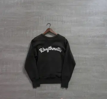 38 WAREHOUSE 양V 스웨트 셔츠 체인 자수