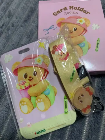 버터베어 세븐 콜라보 패스 케이스 ID 카드 케이스