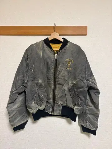 [ 초레어 ] GOLD'S GYM 봄버 자켓 그레이