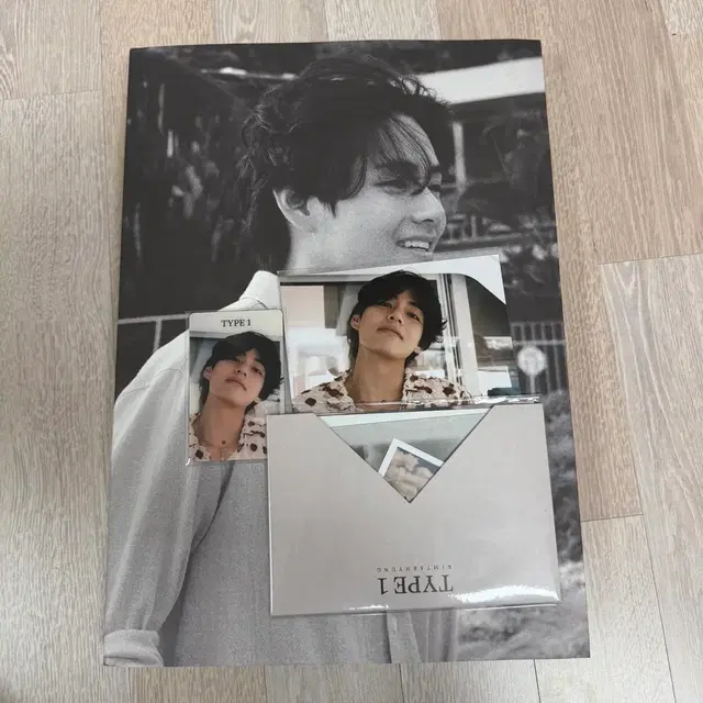 방탄 뷔 태형 type1 포토북 포카미공포럭드특전디비디메모리즈아미존콘서트