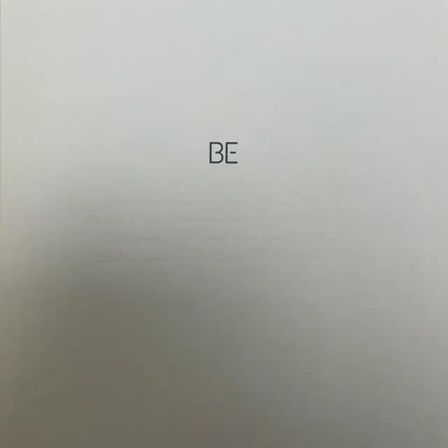방탄소년단 BE 앨범 풀박스
