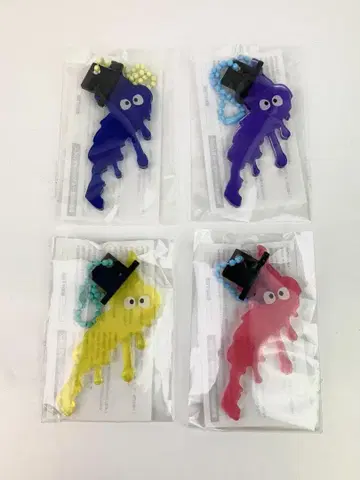 비와코 아크릴 키링 도도로 4종 세트