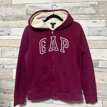 GAP 후드 부착 후드티 M 퍼플