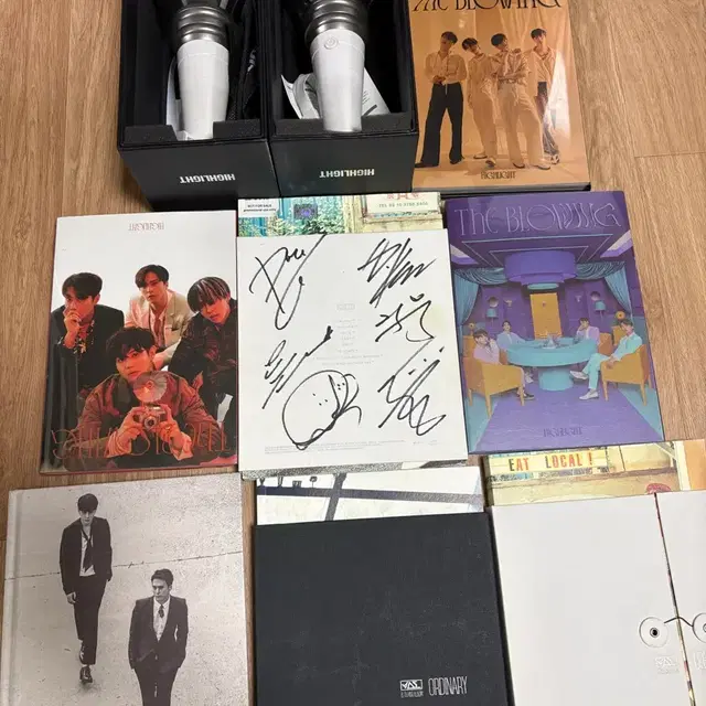 비스트 하이라이트 응원봉 앨범 일괄