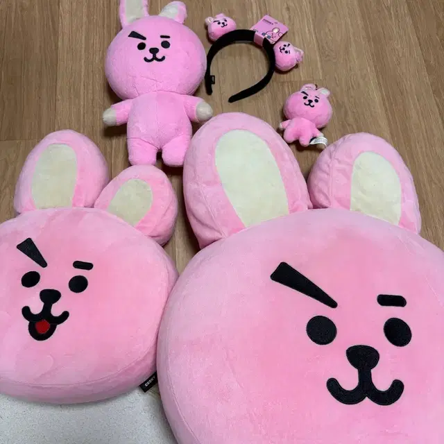 BTS 방탄소년단 BT21 Cooky 쿠션 인형 헤어밴드 세트