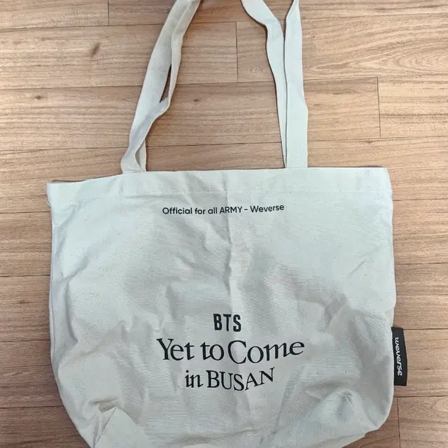 BTS 방탄소년단 Yet to come 옛투컴 부산 콘서트 에코백