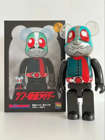 BE@RBRICK 가면라이더 제2+1호 400% 사이즈만