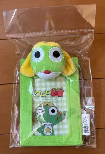 개구리 중사 케로로 봉제 인형 포함 카드 홀더