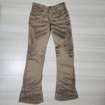 [ BUFFALO BOBS ] 버팔로 밥스 주름 가공 치노 플레어