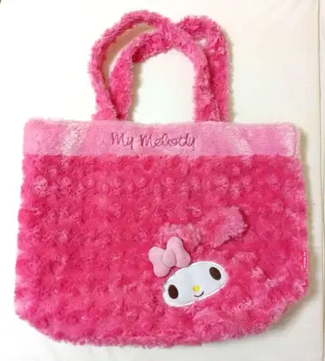 [ 새상품급 ] 마이멜로디 롤링 장미 빅 토트백 SANRIO 핑크