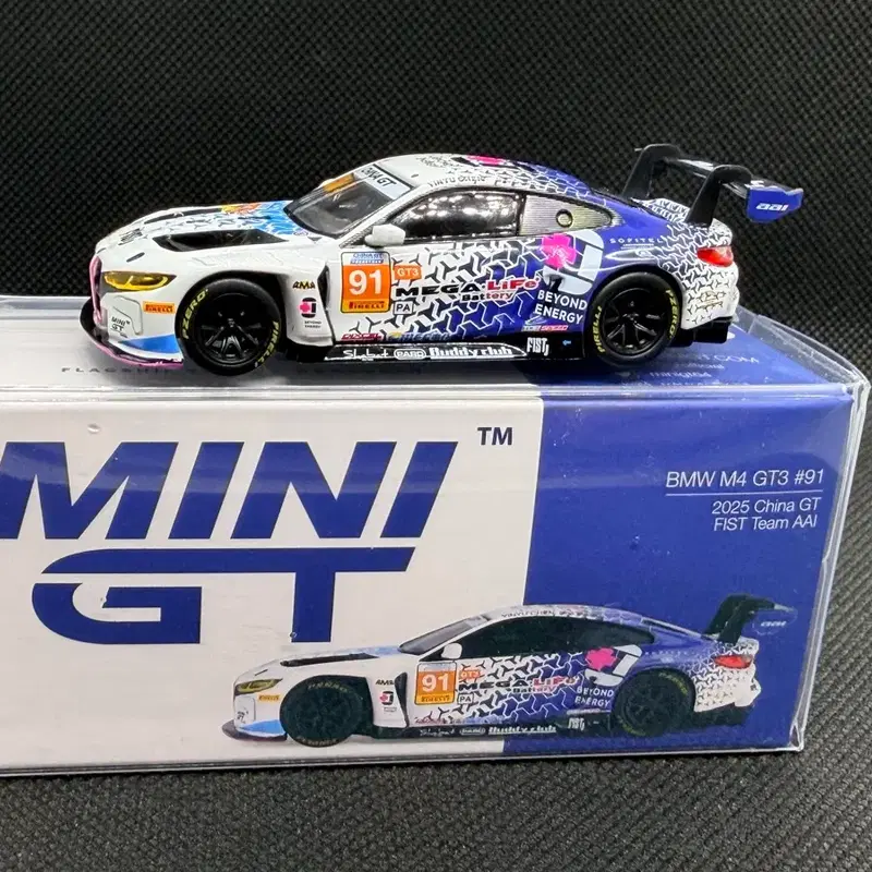 MINI GT BMW M4 GT3 #91 모형 자동차