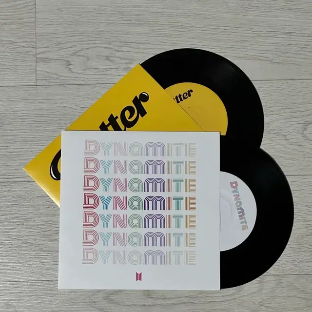 방탄소년단 Butter / Dynamite LP 바이닐