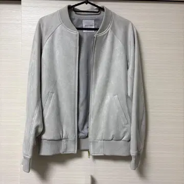 BACK NUMBER 그레이 점퍼 M