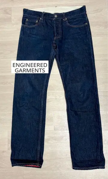 ENGINEERED GARMENTS USA제 셀비지 데님 빨간색 귀 1