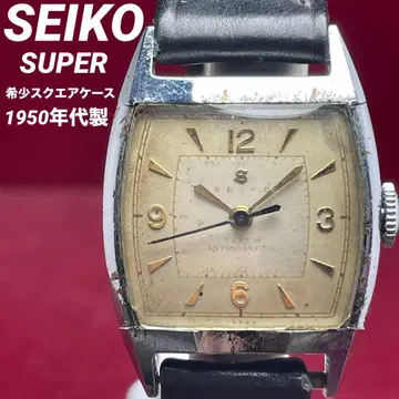 [레어/50s] SEIKO SUPER 세이코 슈퍼 스퀘어 수동 와인딩