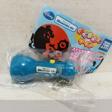 몬스터 주식회사 숨바꼭질 라이트 키링 몬스터즈 잉크사 로고