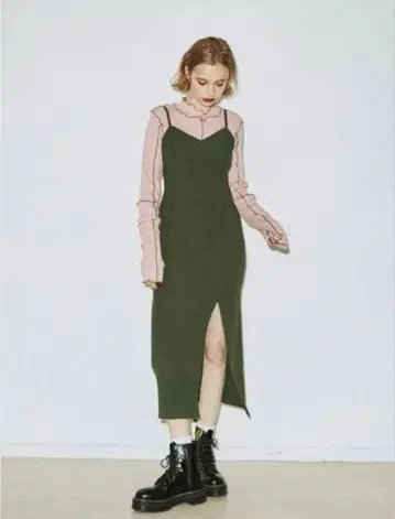 jouetie 멜로우 레이어드 원피스 ( 핑크 )