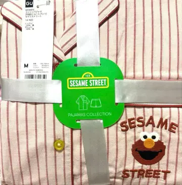 GU 코튼 파자마 (반팔&숏팬츠) 세서미 스트릿 엘모