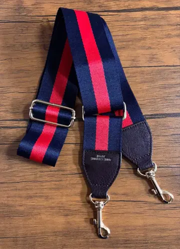 앙코키뉴 숄더 스트랩 네이비/레드 새상품급 QVC