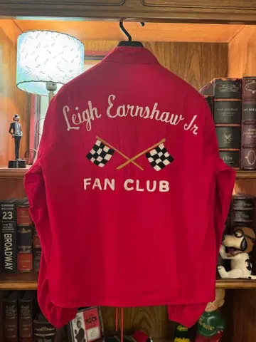 빈티지 코튼 스윙탑 모터 자켓