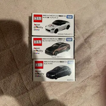 토미카 Japan Mobility Show 미니카 4대