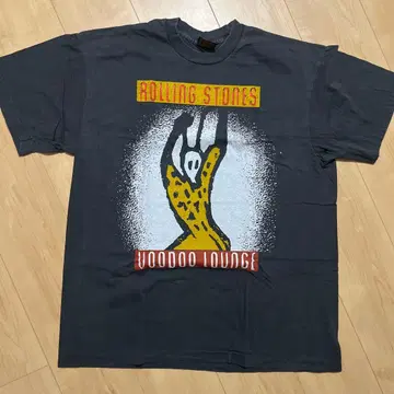 롤링 스톤스 스파이크탄 프린트 T셔츠 XL